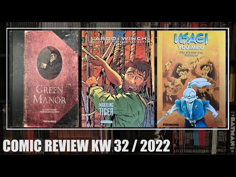 Comic Review KW 32/2022: Green Manor Gesamtausgabe, Largo Winch Doppelband 7-8, Usagi Yojimbo 21