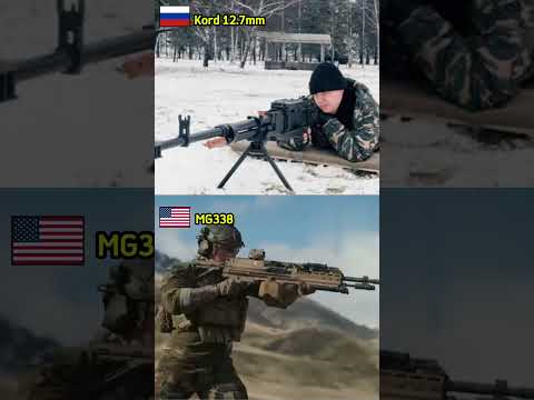 Kord 12.7mm 🇷🇺 vs MG338 🇺🇸