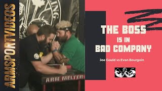 Joe Gould vs Evan Bourgoin -  2014 Ontario Armwrestling Championships