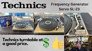 Video thumbnail for Technics SL-23 Turntable - Review - Excellent Technics turntable at a great price on the used market by JoelsDIY