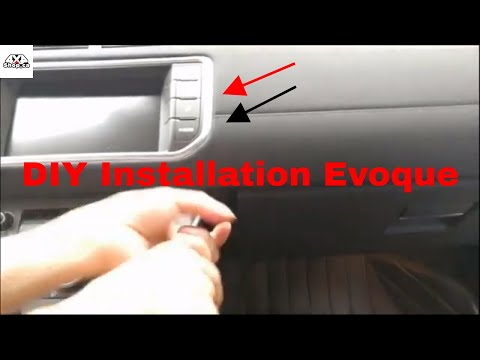 DIY Installation How to install 10.25' Android Screen Range Rover Evoque