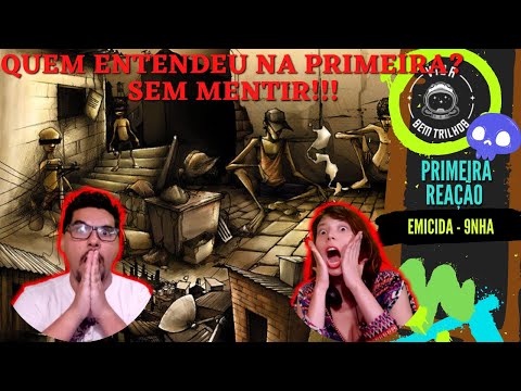 Roqueiros reagindo a RAP - Emidica 9nha part. Drik Barbosa [PRIMEIRA REAÇÃO VIDA SEM TRILHOS]