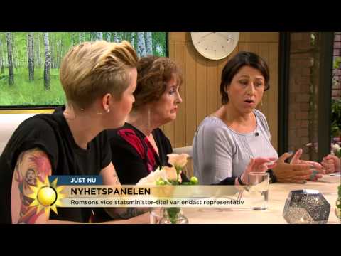 Nyhetspanelen: Oense om Åsa Romsons roll som vice statsminister - Nyhetsmorgon (TV4)
