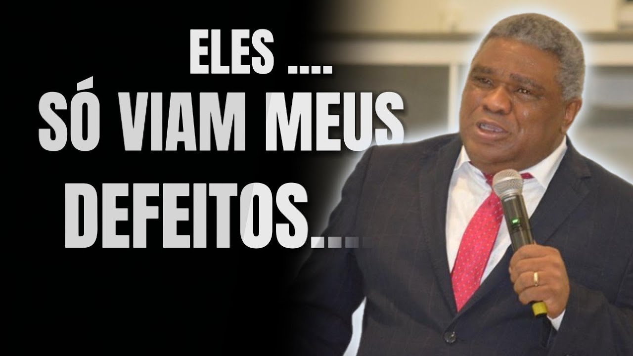 ✅FORTE TESTEMUNHO! Pastor GENIVALDO BENTO. Eles só viam meus defeitos
