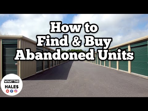HOW TO FIND & BUY Real Life Abandoned Storage Wars Unit Locker Auctions In Your City Online Video