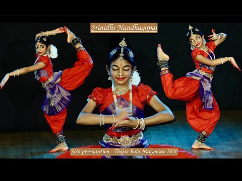 Srinidhi Nandhagopal - Solo recital - Thejas Bala Natyotsav - Sridevi Nrithyalaya - Bharathanatyam