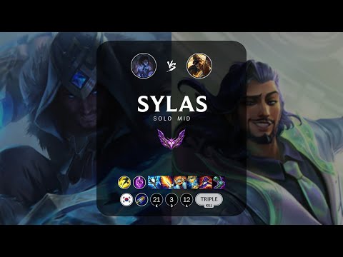 Sylas Mid vs Akshan - KR Master Patch 14.3