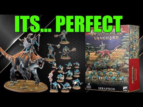 BEST Box YET!  Games Workshop UNVEILS a FERAL New Vanguard Seraphon!! Warhammer Age of Sigmar Army