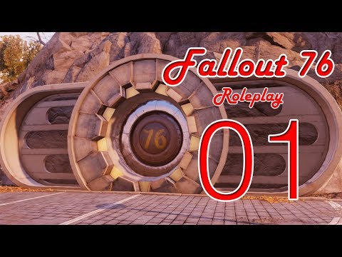 LEAVING THE VAULT - Fallout 76 Solo Roleplay