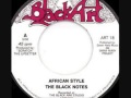 The Black Notes - African Style + African Dub