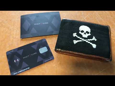 Vaultcard RFID Blocking Card | Vaultskin RFID Jamming Wallet Card