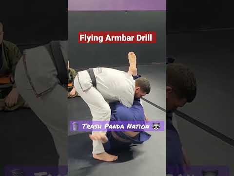 Flying Armbar Drill #brazillianjiujitsu #gonzalezgrappling #trashpandanation