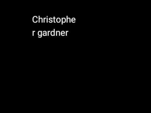 biografía de Christopher gardner