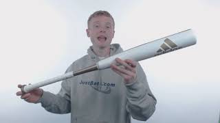 Video thumbnail: Adidas Aero Burner Comp BBCOR Baseball Bat: AERO18CBB