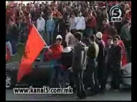 "Marshi i Shqiponjes" ne rruget e Shkupit 2012