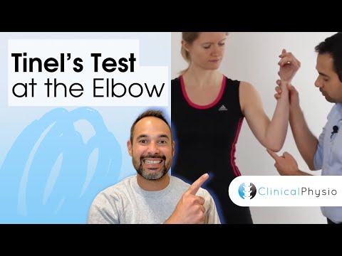 Tinel's Test for Cubital Tunnel Syndrome of the Elbow (Ulnar Nerve Entrapment) | Clinical Physio
