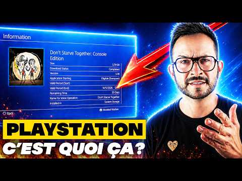 PLAYSTATION C’EST QUOI ÇA ?!  😮 Si c'est VRAI, il y a un PROBLÈME sur PS5 et PS4 !!!