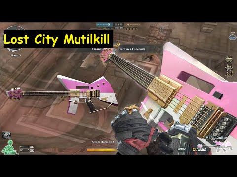 Crossfire NA ( Đột Kích ) 2.0 : M4A1 Guitar - Lost City - Hero Mode X - Zombie V4