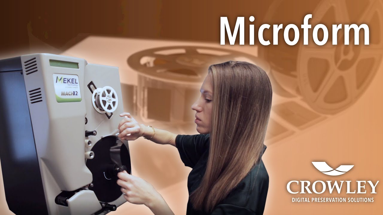 Microform Scanning Services | The Crowley Company