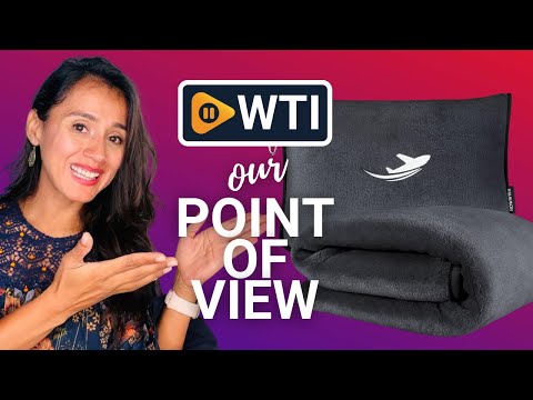 NOWWISH Travel Blanket Pillows - WTI product video review