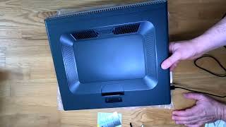 Baseus ThermoCool Heat-Dissipating Laptop Stand Turbo Fan Version Gray (LUWK000013) - відео 1