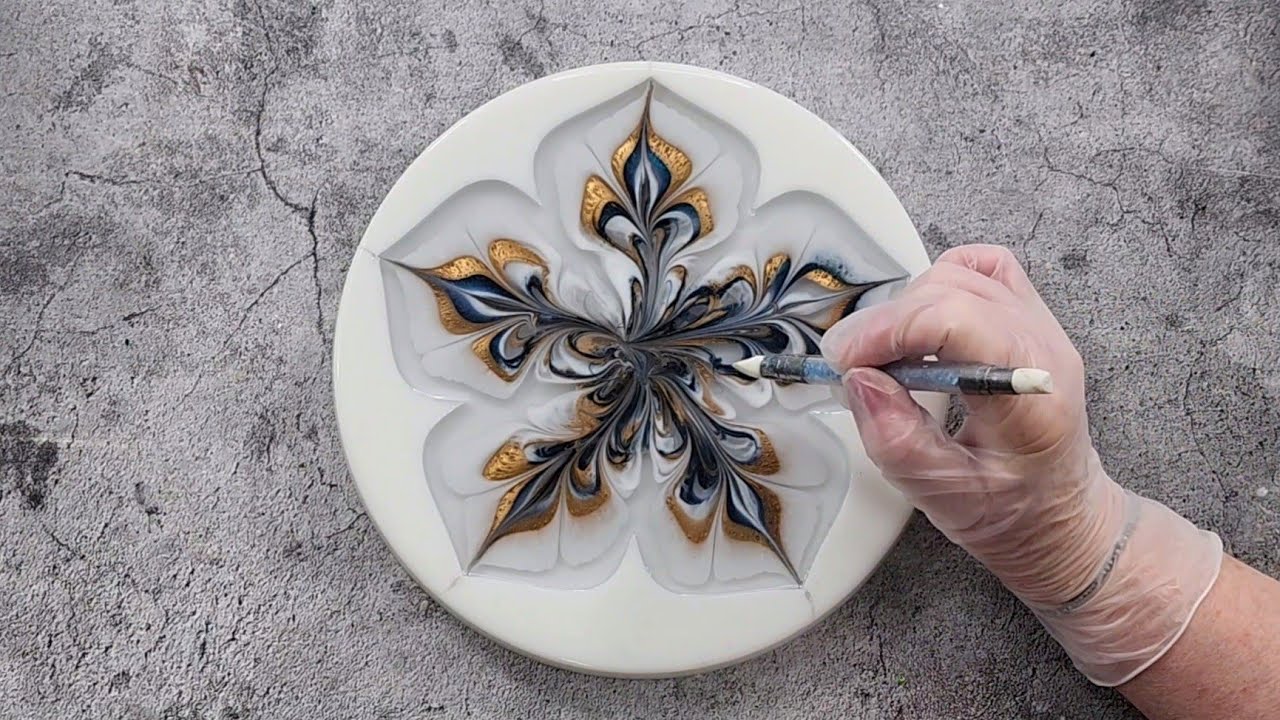 #2017 Incredible Metallic Resin 3D Bloom