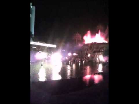 Mirage Volcano in Las Vegas