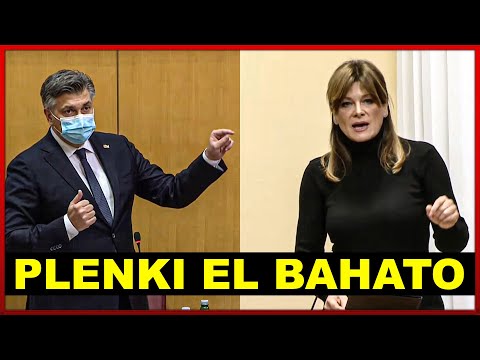 Karolina Vidović Krišto razjarila premijera Plenkovića u 2 minute, Plenković bahat i nepristojan