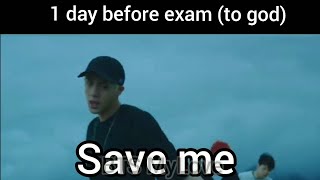 Exam situations on BTS songs