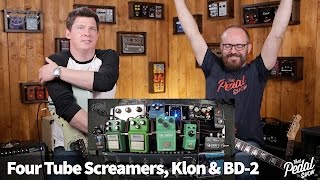 That Pedal Show – Four Tube Screamers Compared, plus Klon Centaur & Boss BD-2