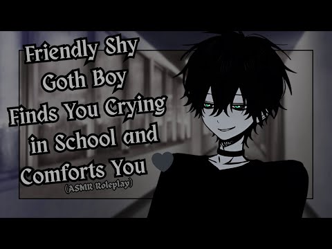 ASMR || Friendly Goth Finds You Crying and Comforts You 🖤✨