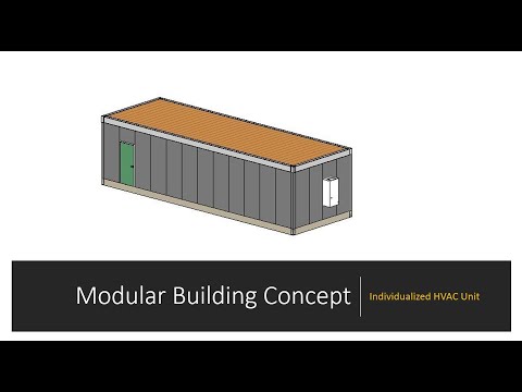 Modular Building Concept using Unified Wall Panel System