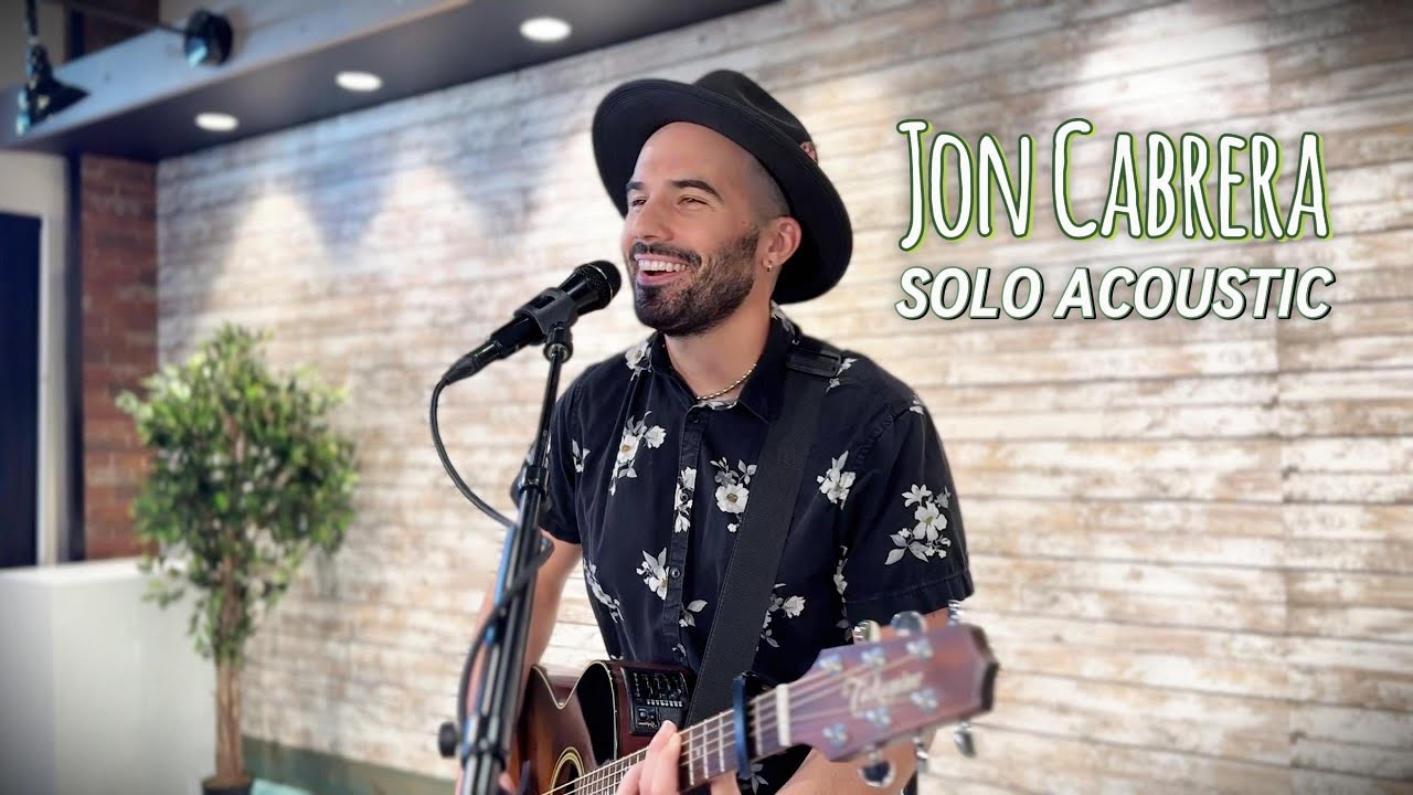 Promotional video thumbnail 1 for Jon Cabrera | Acoustic Guitar Corporate One-Man-Band