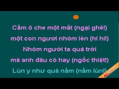 Nam Lun Di Dong Karaoke - Kalentine Bao Ngoc - CaoCuongPro