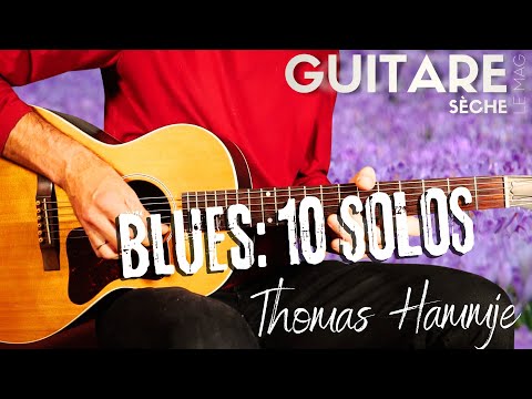 10 PLANS SOLO BLUES - Leçon par Thomas Hammje - Guitare Sèche Le Mag #66