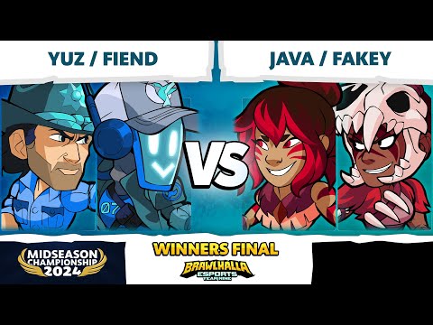 Java & Fakey vs Yuz & Fiend - Winners Final - Brawlhalla Midseason Championship 2024 - LAN 2v2