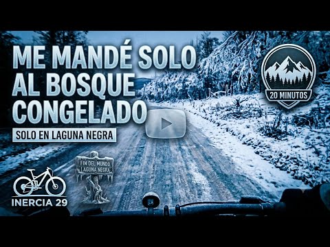 Me mandé SOLO al BOSQUE CONGELADO de Tierra del Fuego 🥶 - Tolhuin - Reserva Provincial Laguna Negra