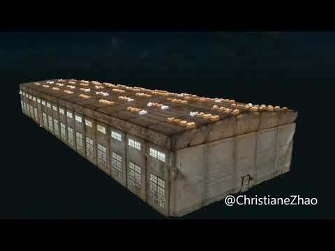 3D Photogrammetry Point Cloud Model Showcase - Tongzhou Factory No 4701 - Civetta