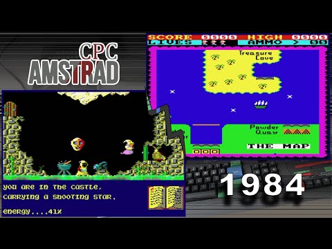 Top 50 Amstrad CPC games of 1984 - in under 10 minutes