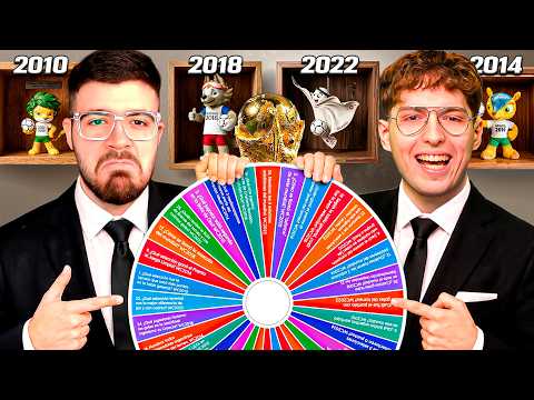 SOCCER ROULETTE: WHO KNOWS MORE ABOUT THE LAST 4 WORLD CUPS? VS. DAVOO XENEIZE (IMPOSSIBLE LEVEL)