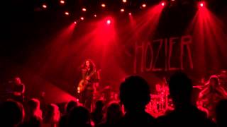 Hozier performing Foreigner's God at The Ryman Auditorium in Nashville on March 14, 2015
