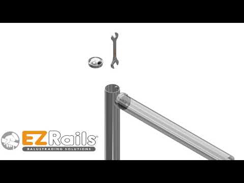 Top Rail Straight Sleeve Connector video thumbnail