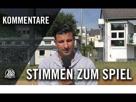 Die Stimmen zum Spiel | FC Kray - SV Genc Osman Duisburg (34. Spieltag, Landesliga Staffel 2)
