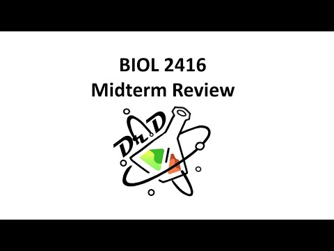 BIOL2416 Midterm Review