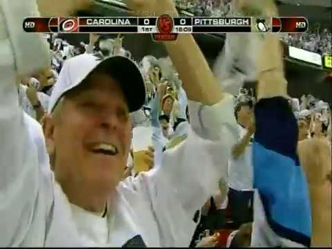 Penguins v s  Hurricanes Round 3 Eastern Conference Final 2009.