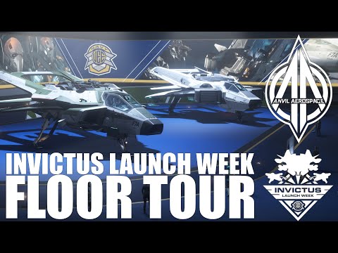Star Citizen Invictus Launch Week 2951 Anvil floor tour