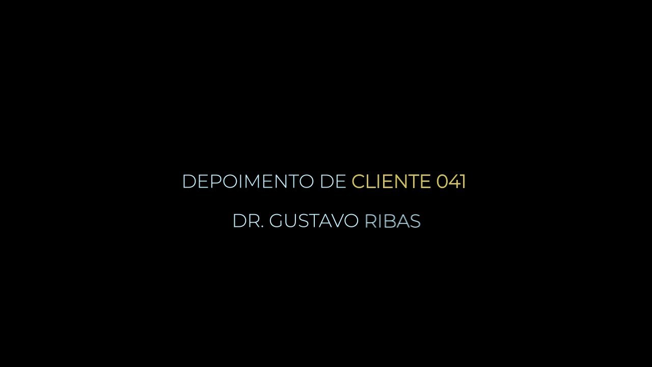 Depoimento Dr. Gustavo Ribas