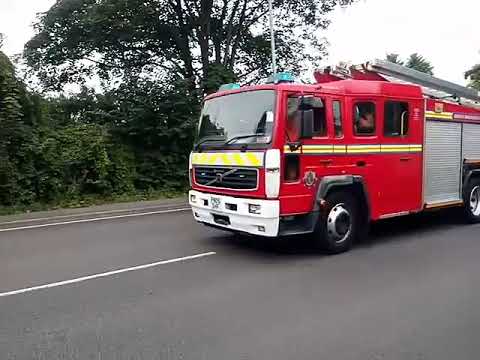 Double Pump Turnout-Whitehill reserve pump+Cheadle's pump Greater Manchester Fire and Rescue Service