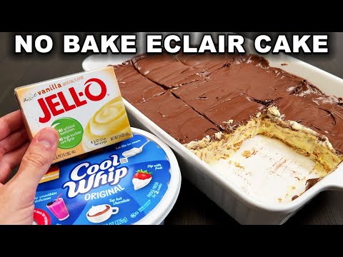 How To Make No-Bake Eclair Cake