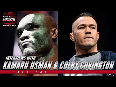 Kamaru Usman & Colby Covington Interviews | UFC 245 | State of Combat